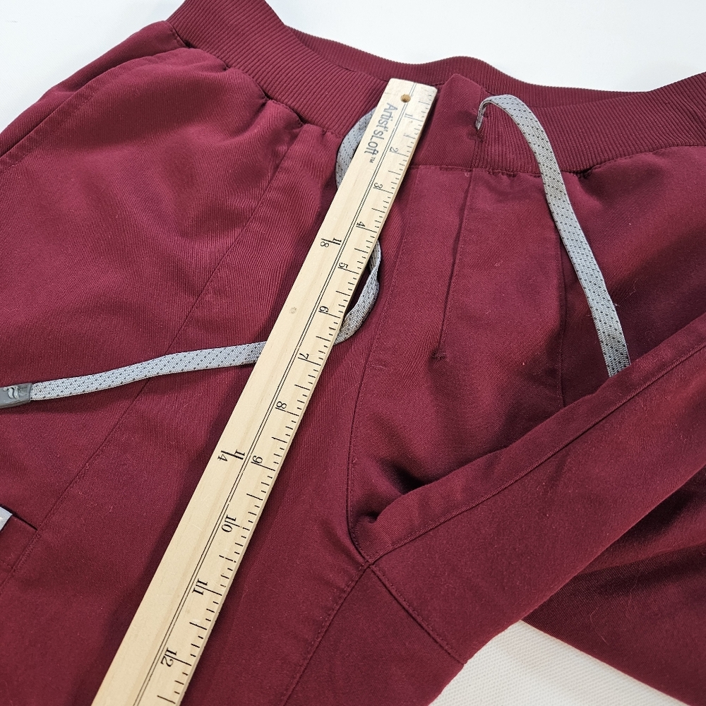Fabletics Feel Good Performance Red Scrub Pants W… - image 4
